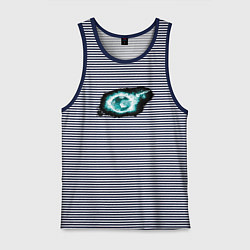 Мужская майка Горящий мяч