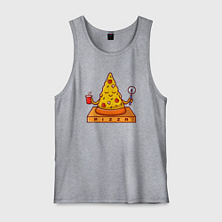 Мужская майка Pizza yoga