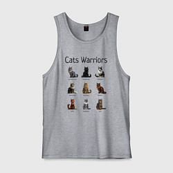 Мужская майка Коты воители