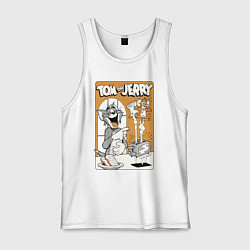 Мужская майка Том и Джерри - тосты