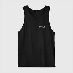 Мужская майка Я русский - текстом рун