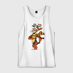 Мужская майка Winnie the pooh - tigger