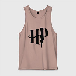 Мужская майка Гарри Поттер - логотип