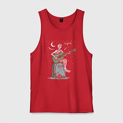 Мужская майка Мелодия на кладбище