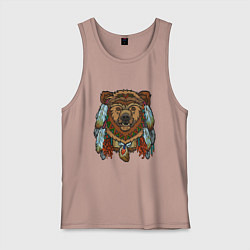 Мужская майка Русский медведь