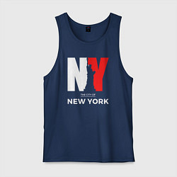 Мужская майка The city of New York
