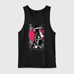 Мужская майка Клинок рассекающий демонов - самурай