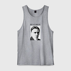 Мужская майка Михаил Булгаков портрет в черно-белом