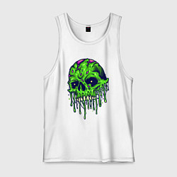 Мужская майка Green skull