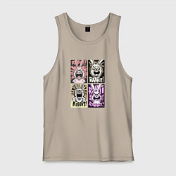 Мужская майка Angry rabbit