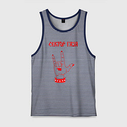 Мужская майка Сектор газа коза