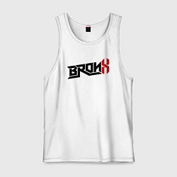 Майка мужская хлопок USA Bronx, цвет: белый