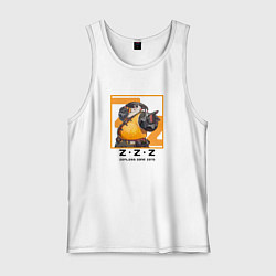 Майка мужская хлопок Пань Иньху - Zenless Zone Zero, цвет: белый