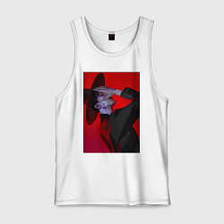 Майка мужская хлопок Джину, Saja Boys, цвет: белый