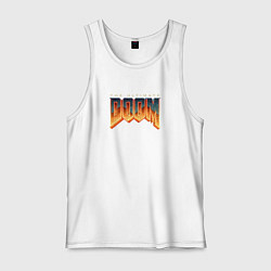 Мужская майка Doom ultimate logo