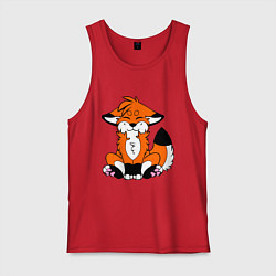 Мужская майка Лисичка