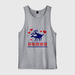 Мужская майка Любовь оленей
