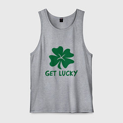Мужская майка Get lucky