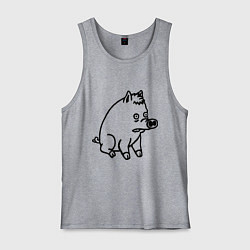 Мужская майка Pig