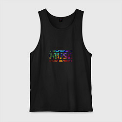 Майка мужская хлопок Muse Colour, цвет: черный