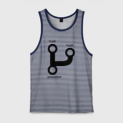 Мужская майка Раз, два и в продакшн