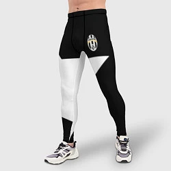 Тайтсы мужские FC Juventus: Star, цвет: 3D-принт — фото 2