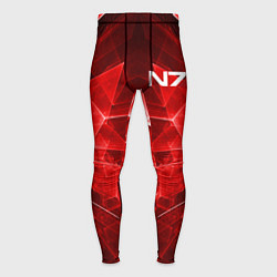 Мужские тайтсы Mass Effect: Red Armor N7