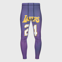 Тайтсы мужские Los Angeles Lakers Kobe Brya, цвет: 3D-принт