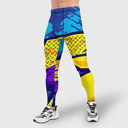 Тайтсы мужские Bona Fide Одежда для фитнеса, цвет: 3D-принт — фото 2