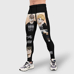 Тайтсы мужские Братья мия мию волейбол, цвет: 3D-принт — фото 2