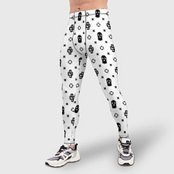 Тайтсы мужские Узор White Dope Camo Dope Street Market, цвет: 3D-принт — фото 2