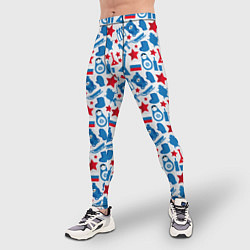 Тайтсы мужские Русский Символизм, цвет: 3D-принт — фото 2