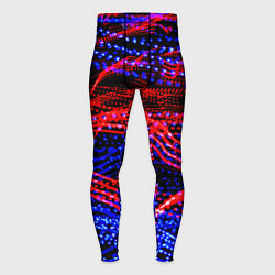 Тайтсы мужские Neon vanguard pattern 2022, цвет: 3D-принт
