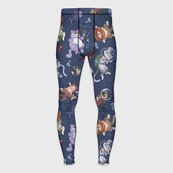 Тайтсы мужские Морские Котики: Цветное, цвет: 3D-принт