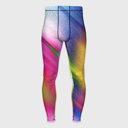 Тайтсы мужские Абстрактный разноцветный текстурированный фон, цвет: 3D-принт