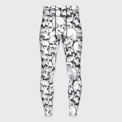 Мужские тайтсы Череп с глазными белками