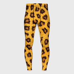 Тайтсы мужские Текстура леопарда, цвет: 3D-принт
