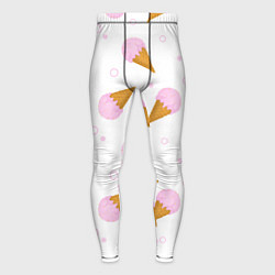 Тайтсы мужские Мороженое в жаркий день, цвет: 3D-принт