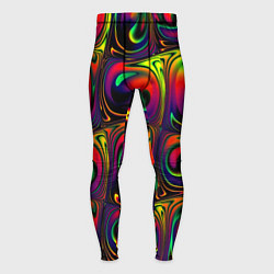 Тайтсы мужские Digital abstraction paint, цвет: 3D-принт