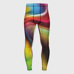 Мужские тайтсы Rainbow waves