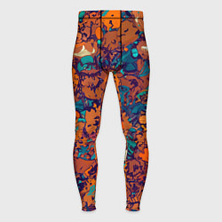Тайтсы мужские Осенняя ностальгия, цвет: 3D-принт