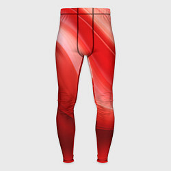 Тайтсы мужские Красная волна, цвет: 3D-принт