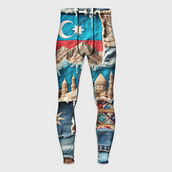 Мужские тайтсы Пэчворк джинсы в Азербайджане