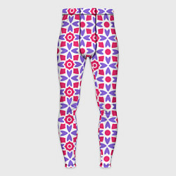 Тайтсы мужские Потрясающий узор батик, цвет: 3D-принт
