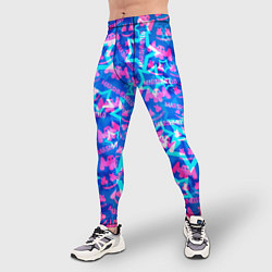 Тайтсы мужские Marshmello comstock star, цвет: 3D-принт — фото 2