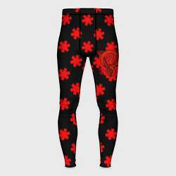 Тайтсы мужские Bullet for my valentine pattern, цвет: 3D-принт