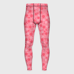 Тайтсы мужские Красные коралловые пузыри, цвет: 3D-принт