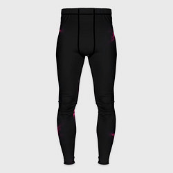 Тайтсы мужские The color is pink, цвет: 3D-принт