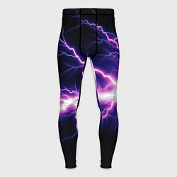 Мужские тайтсы Lightning purple