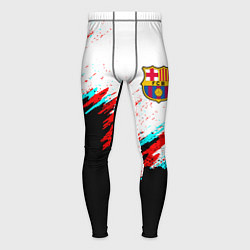 Мужские тайтсы Barcelona глитч краски